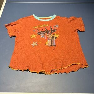 Beatles Rowdy Sprout ringer tee